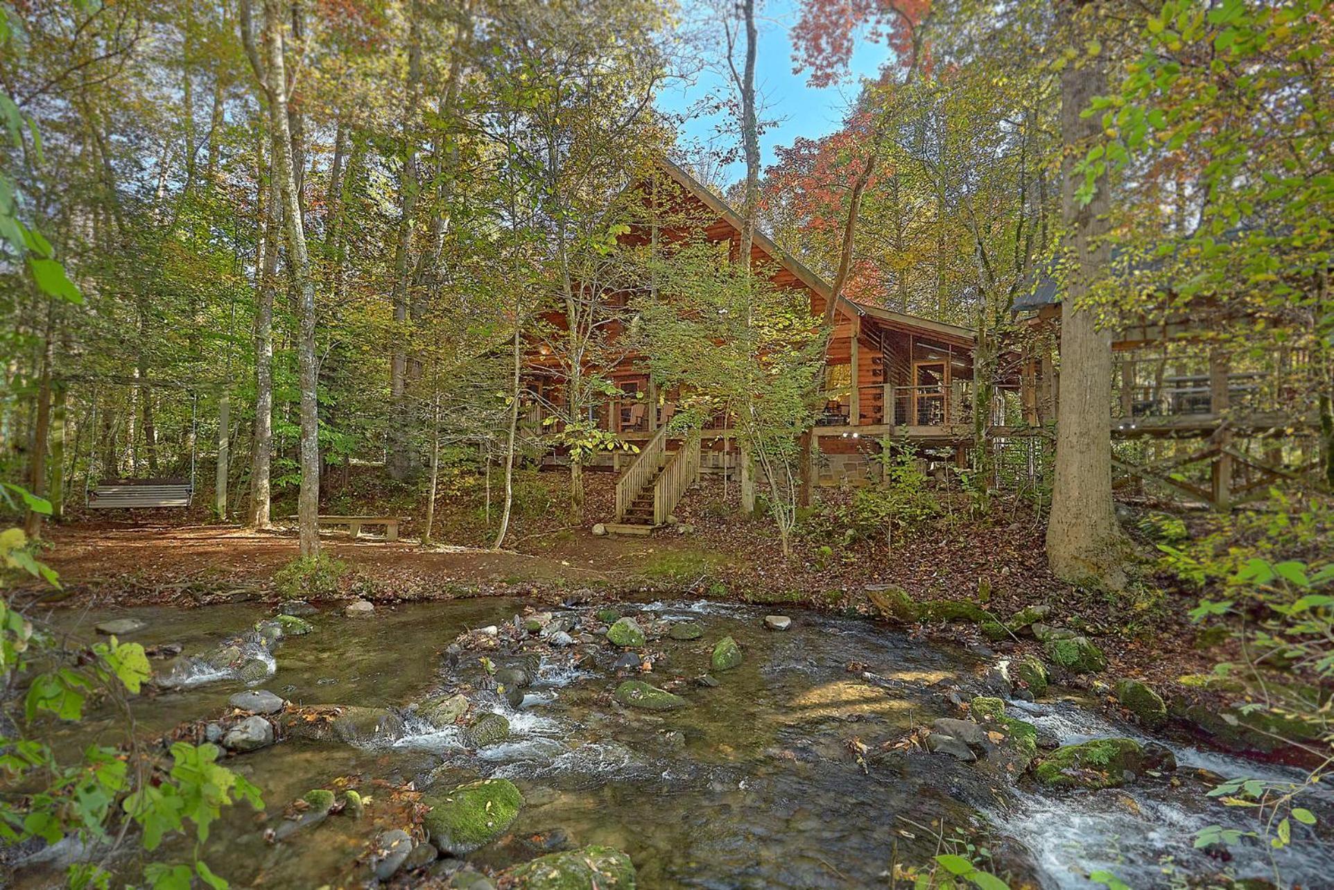 Creeksong Holiday Home แกตลิงเบิร์ก ภายนอก รูปภาพ